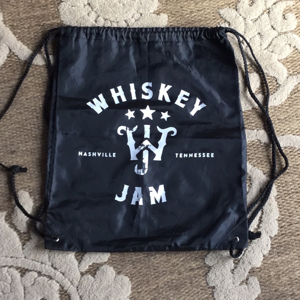Whiskey Jam Nashville Drawstring Backpack